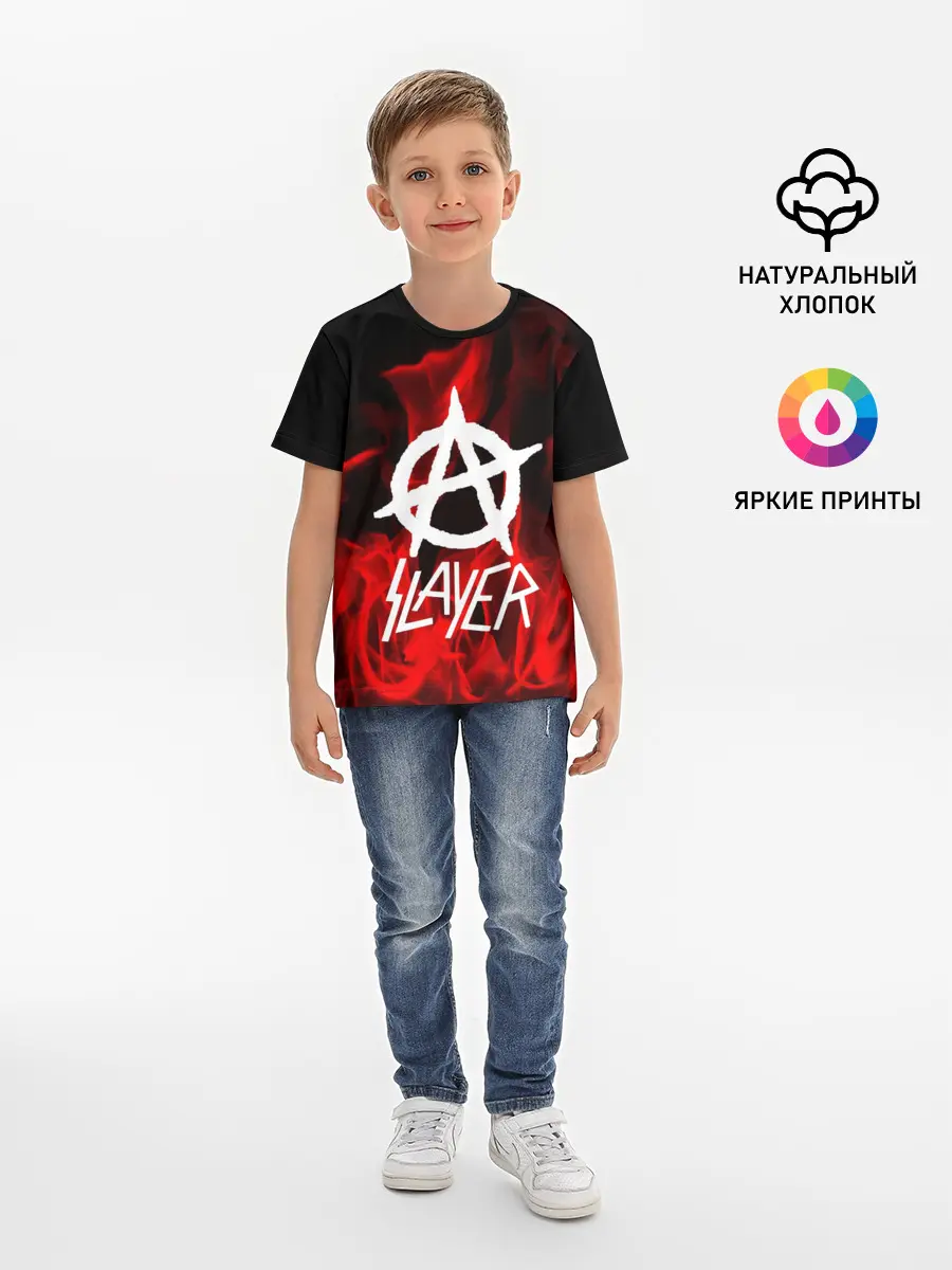 Детская базовая футболка / SLAYER