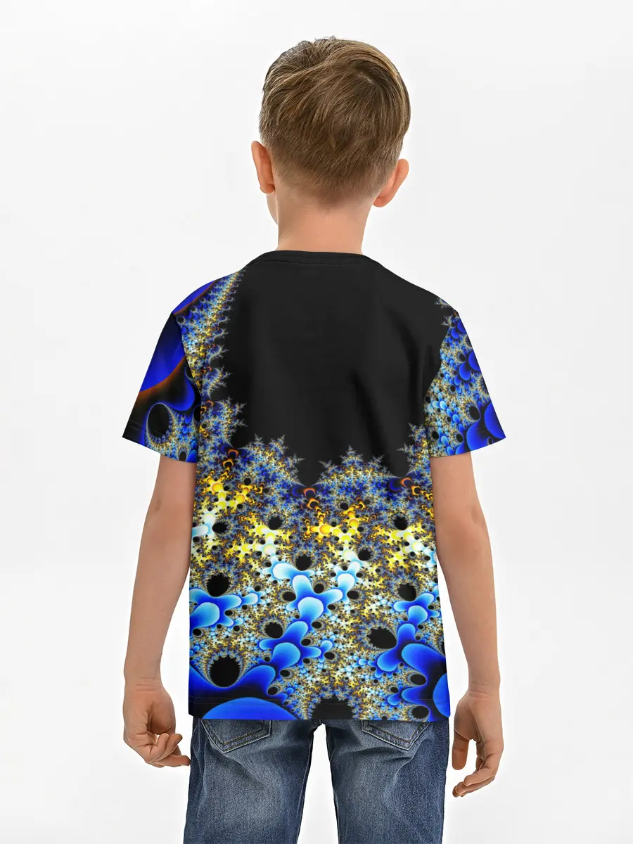 Детская базовая футболка / Фрактальная материя l Fractal