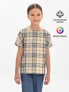 Детская базовая футболка / Nova check