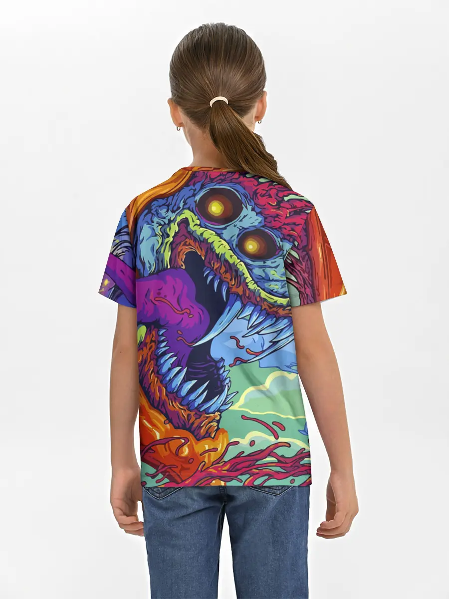 Детская базовая футболка / CS GO HYPERBEAST | КС ГО ХАЙПЕРБИСТ
