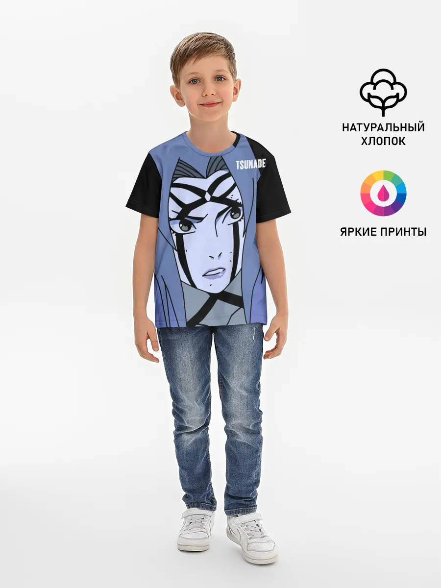 Детская базовая футболка / Цунаде