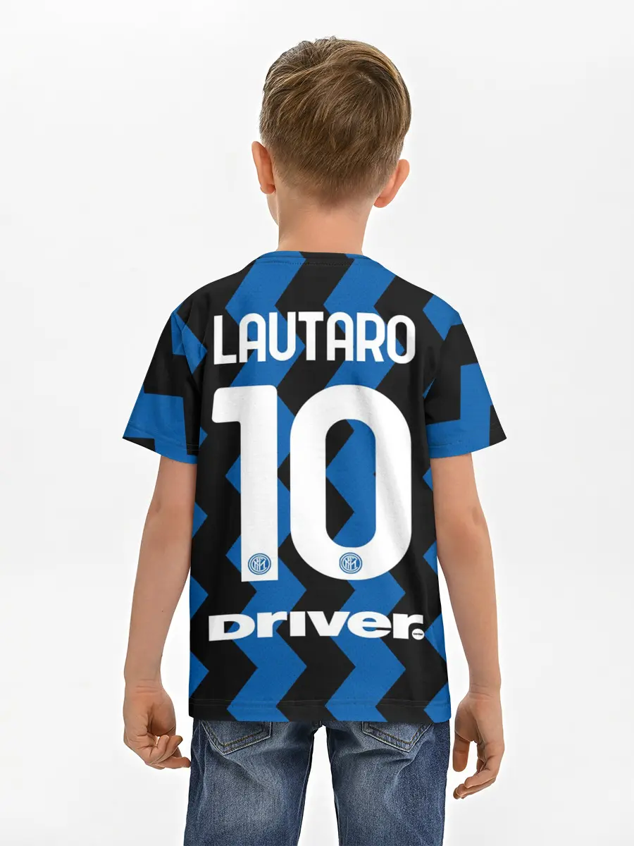 Детская базовая футболка / Лаутаро Мартинес 20/21 Интер