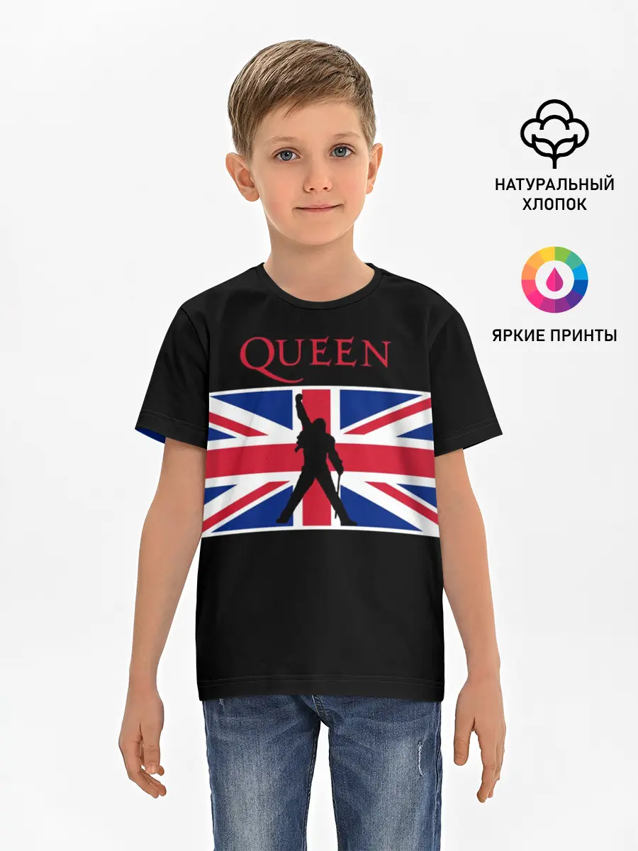 Детская базовая футболка / Queen