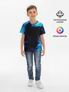 Детская базовая футболка / Неоновый вихрь