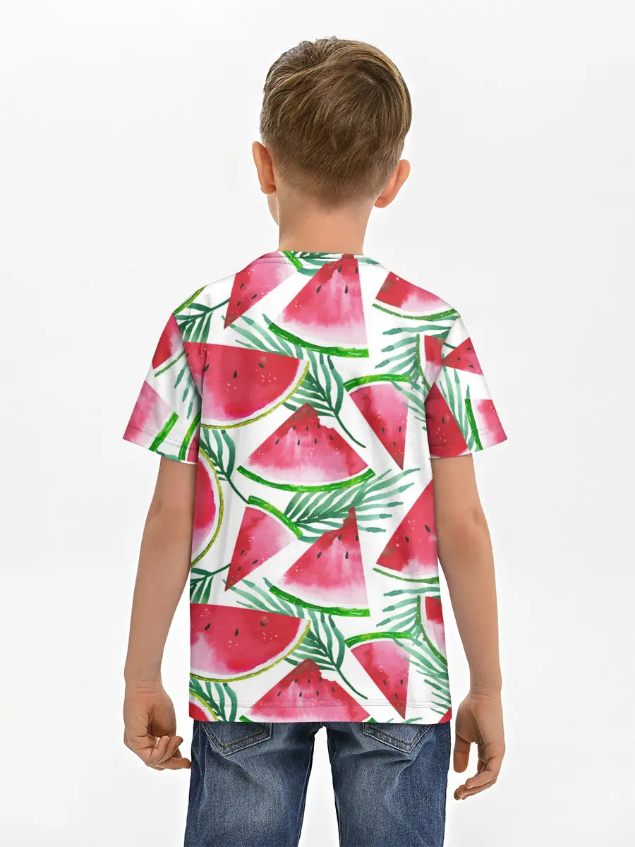 Детская базовая футболка / Арбузное настроение
