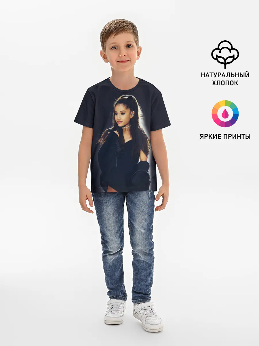 Детская базовая футболка / Ariana Grande
