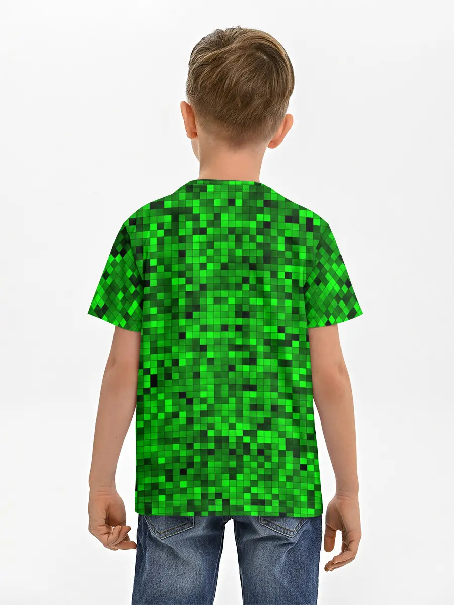 Детская базовая футболка / Minecraft