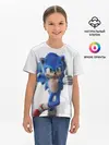 Детская базовая футболка / SONIC