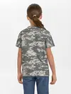 Детская базовая футболка / Цифровой камуфляж