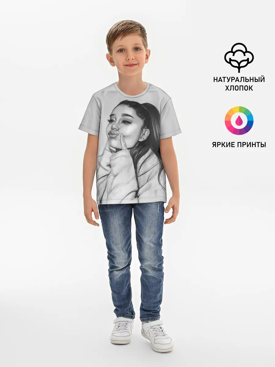 Детская базовая футболка / Ariana Grande