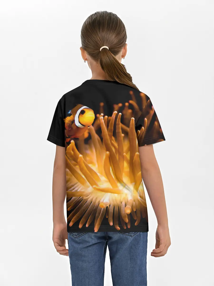 Детская базовая футболка / Клоуны в актинии