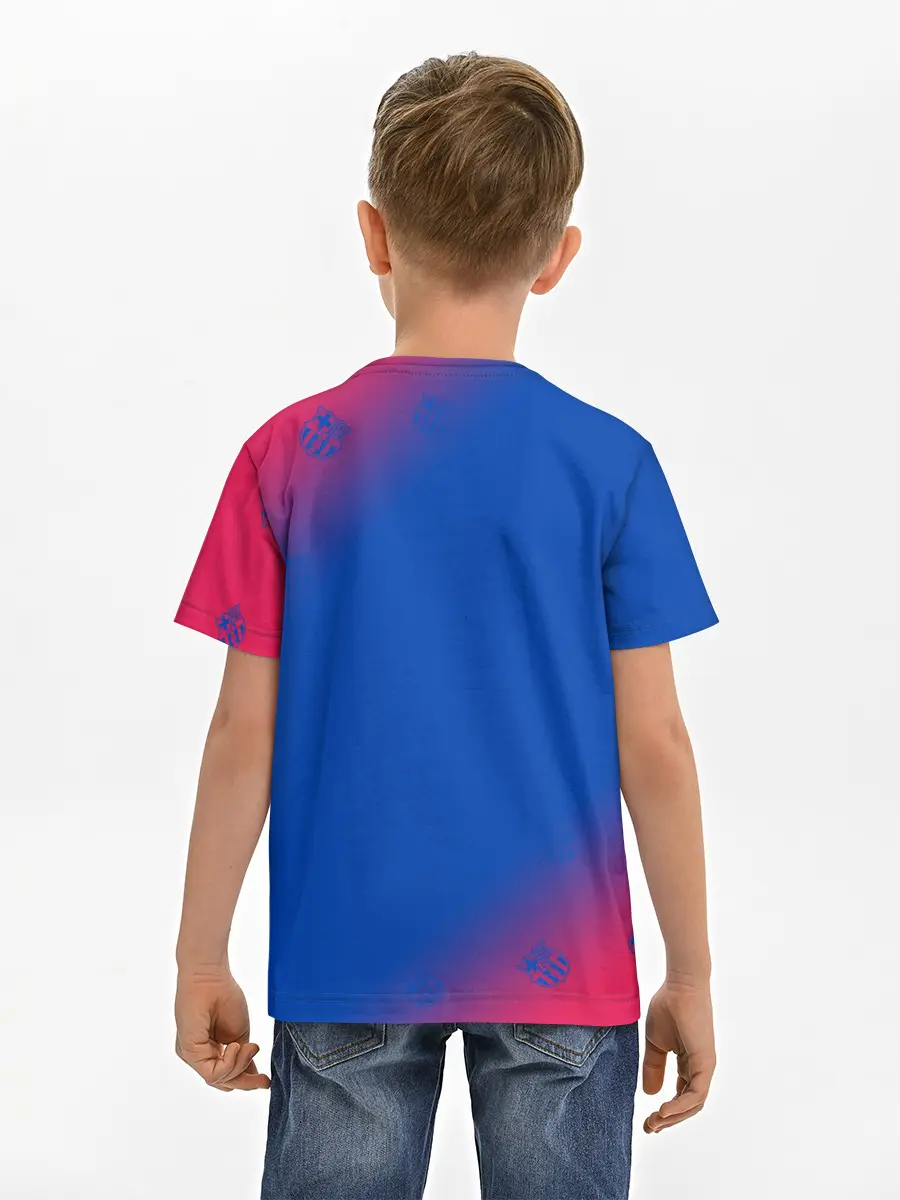 Детская базовая футболка / BARCELONA / БАРСЕЛОНА