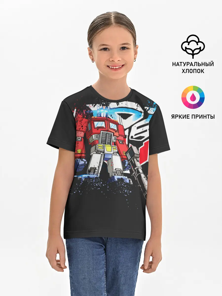 Детская базовая футболка / Transformers