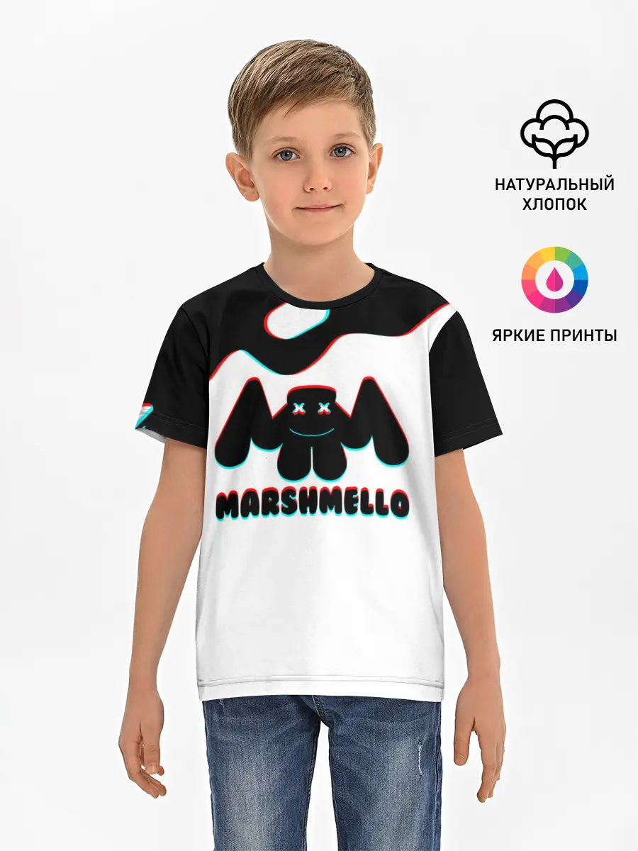 Детская базовая футболка / MARSHMELLO MELT: МАРШМЕЛЛО