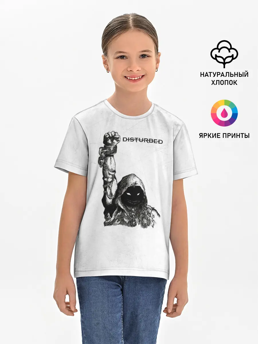 Детская базовая футболка / Disturbed