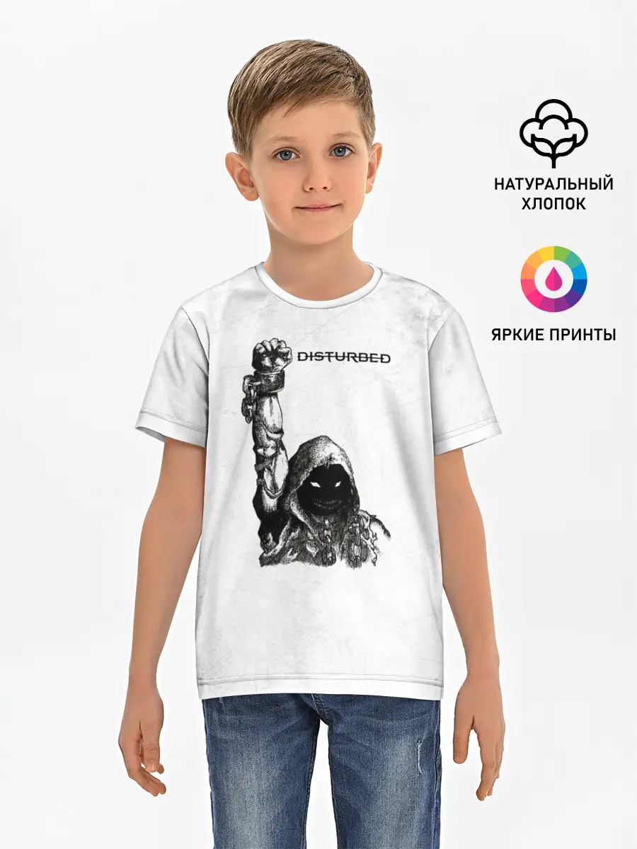 Детская базовая футболка / Disturbed