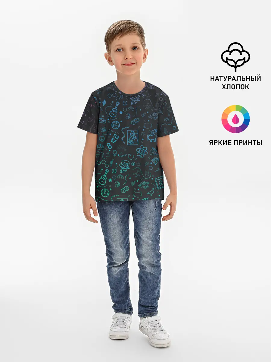 Детская базовая футболка / Логотипы