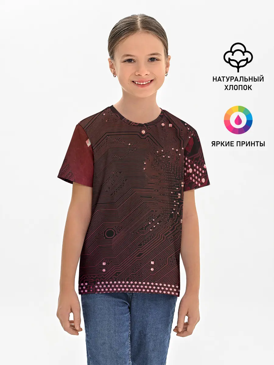 Детская базовая футболка / МАТЕРИНСКАЯ ПЛАТА