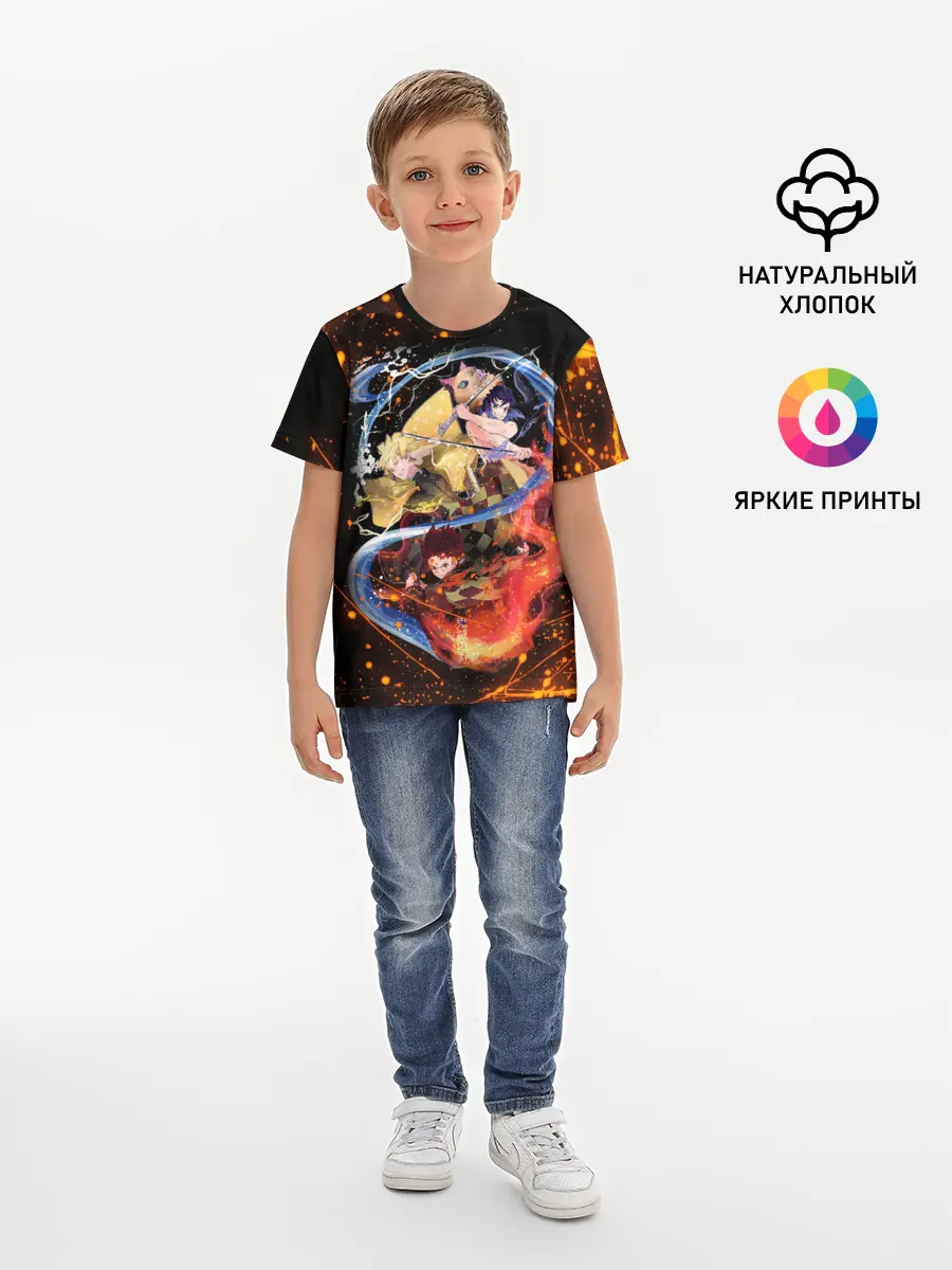 Детская базовая футболка / Убийца демонов