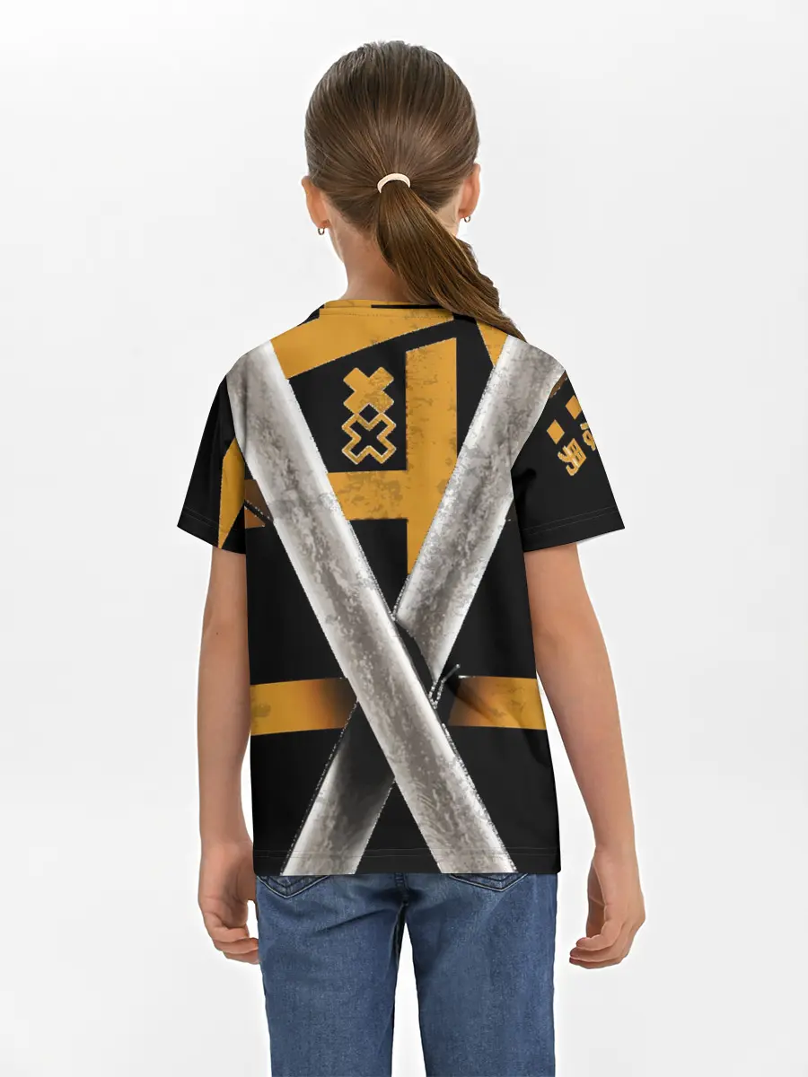 Детская базовая футболка / 2 Katanas