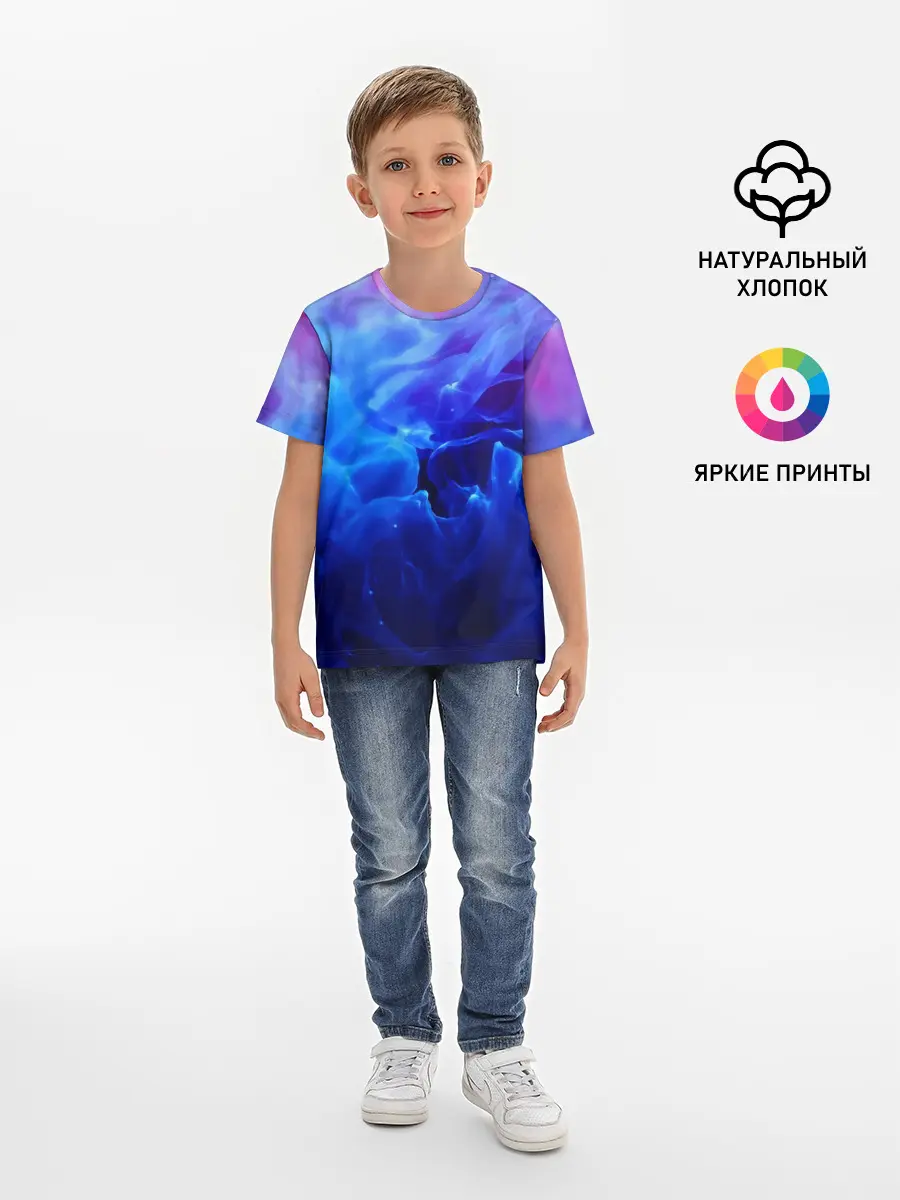 Детская базовая футболка / fire