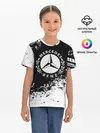 Детская базовая футболка / Mercedes abstract sport