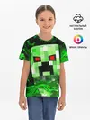 Детская базовая футболка / MINECRAFT CREEPER