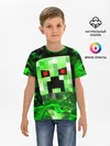 Детская базовая футболка / MINECRAFT CREEPER