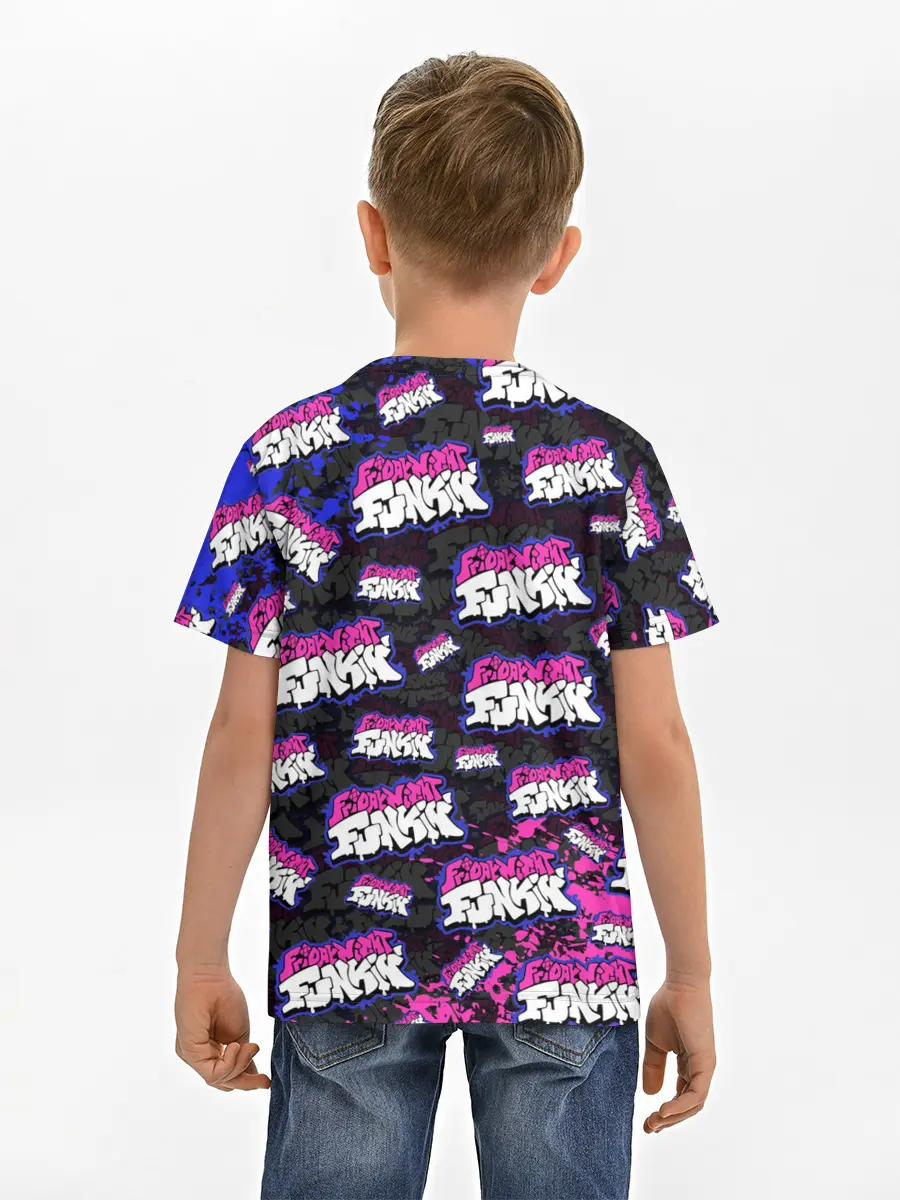 Детская базовая футболка / FRIDAY NIGHT FUNKIN ЛОГОБОМБИН