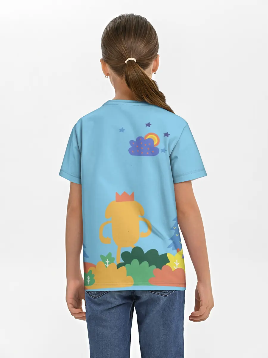 Детская базовая футболка / Время приключений Winter