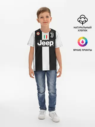 Детская базовая футболка / Mandzukic home 18-19