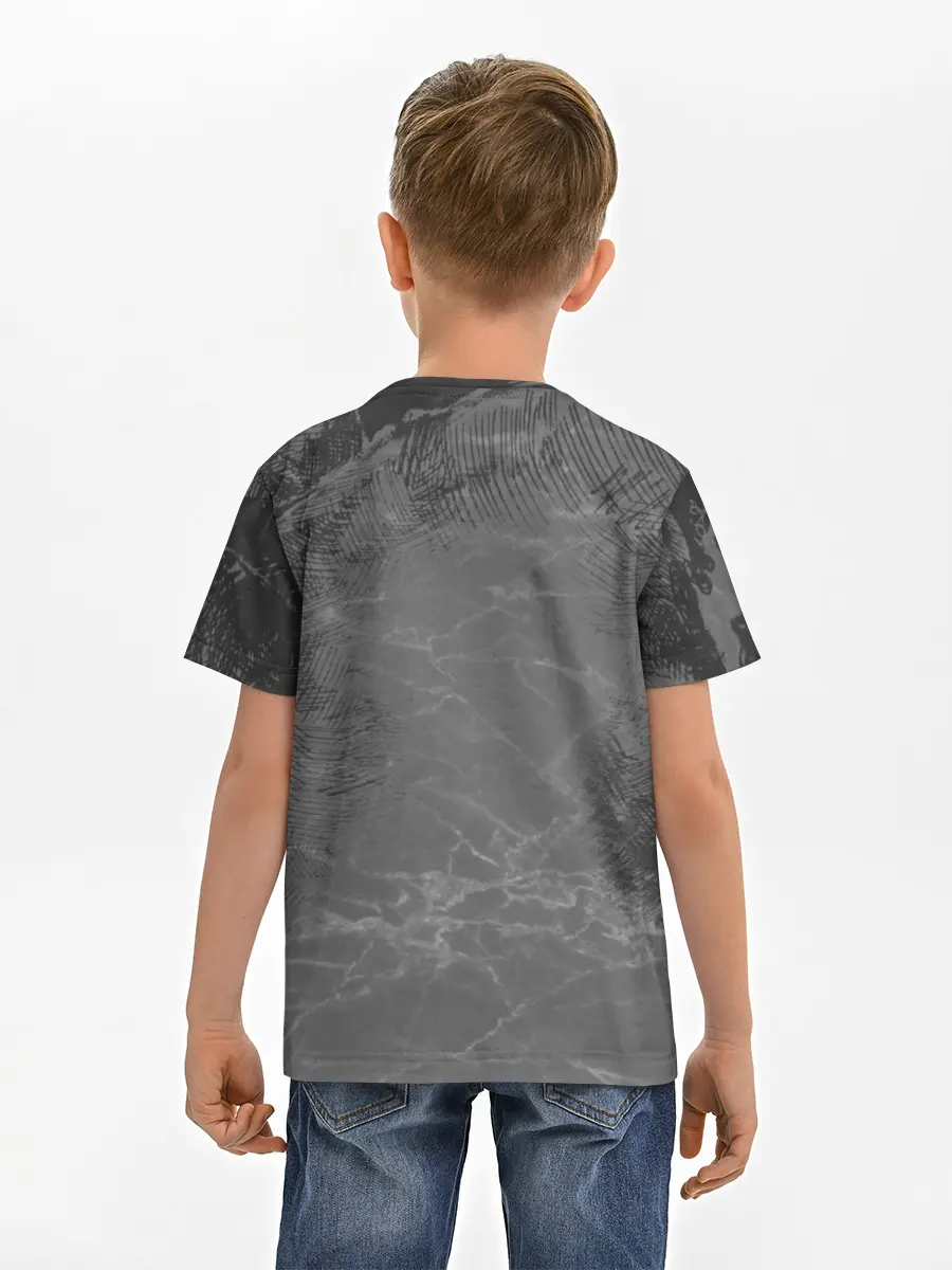 Детская базовая футболка / демон Либе