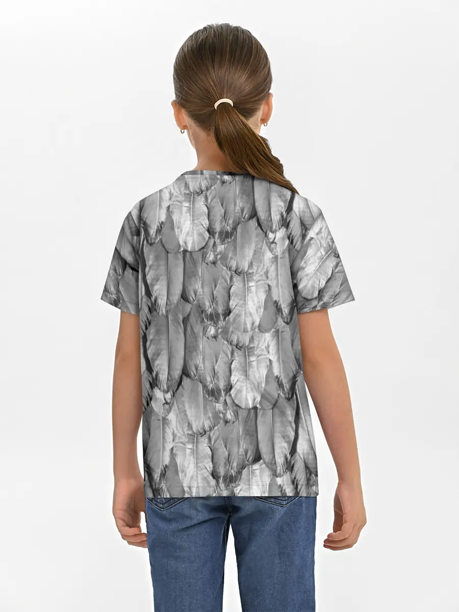 Детская базовая футболка / White Raven