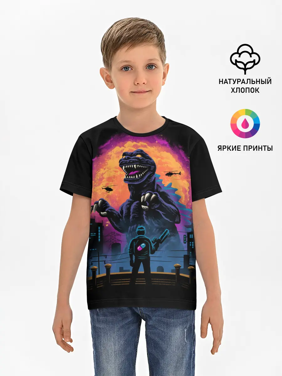 Детская базовая футболка / Разборки в Токио