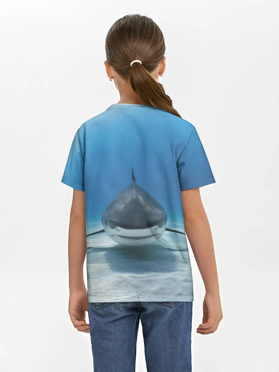 Детская базовая футболка / Анфас