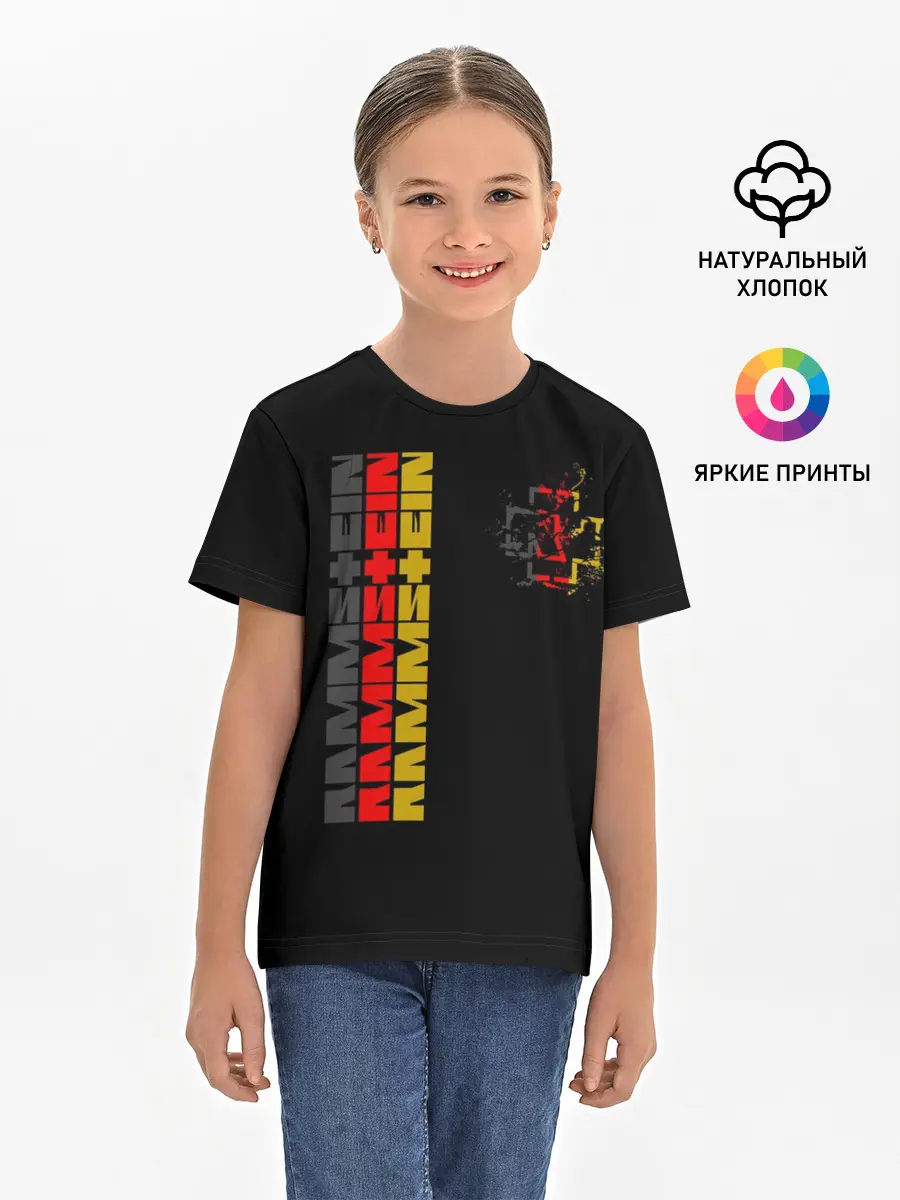 Детская базовая футболка / RAMMSTEIN