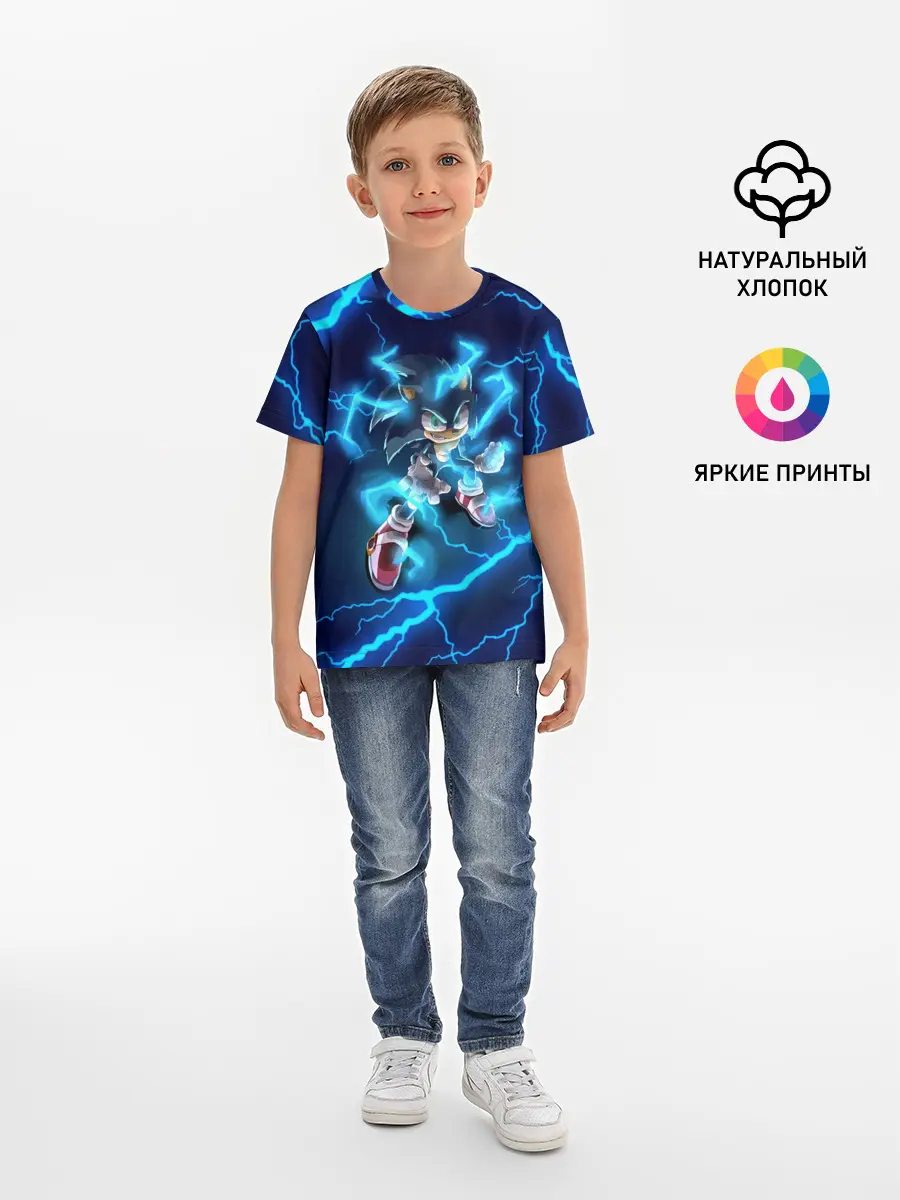 Детская базовая футболка / SONIC | СОНИК