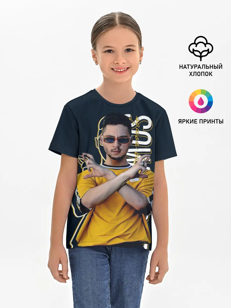 Детская базовая футболка / Sqwoz bab