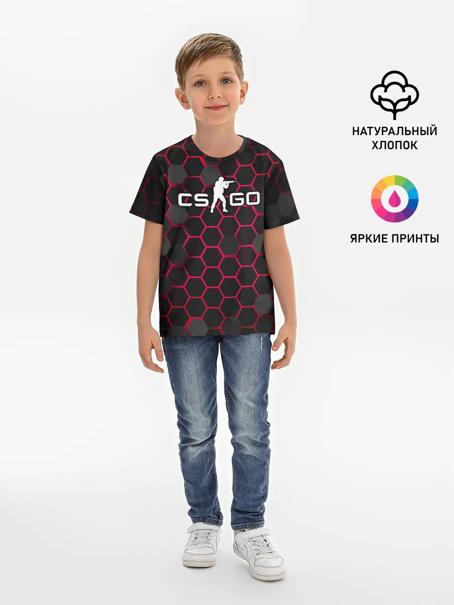 Детская базовая футболка / COUNTER STRIKE