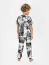 Детская пижама с брюками / ПАЛЬМЫ | TROPICAL GLITCH