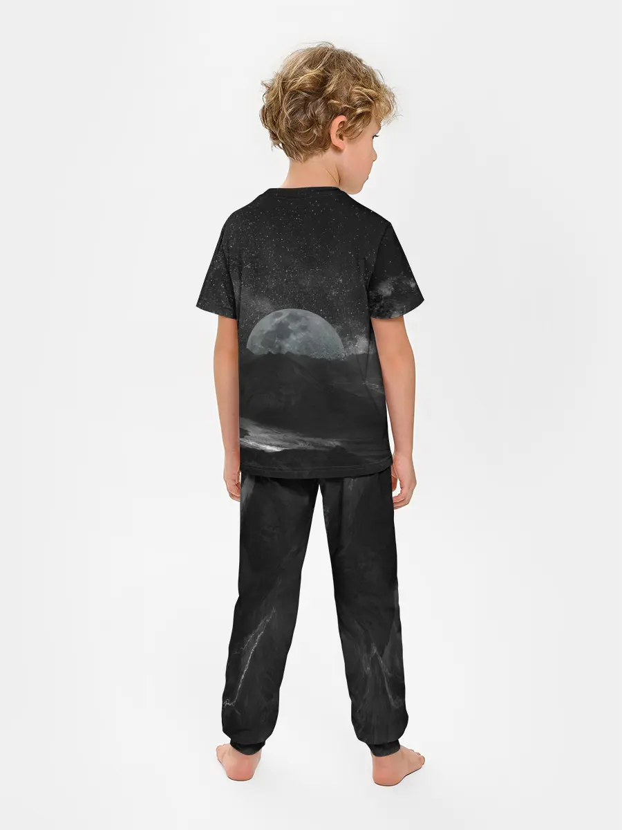 Детская пижама с брюками / Луна