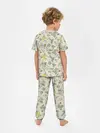 Детская пижама с брюками / Зайчики с Цветочками