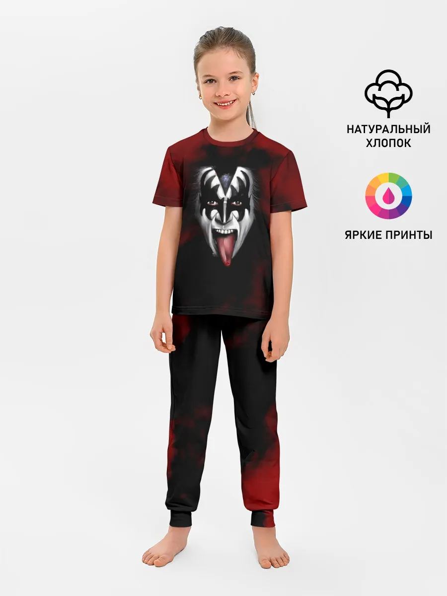 Детская пижама с брюками / Kiss