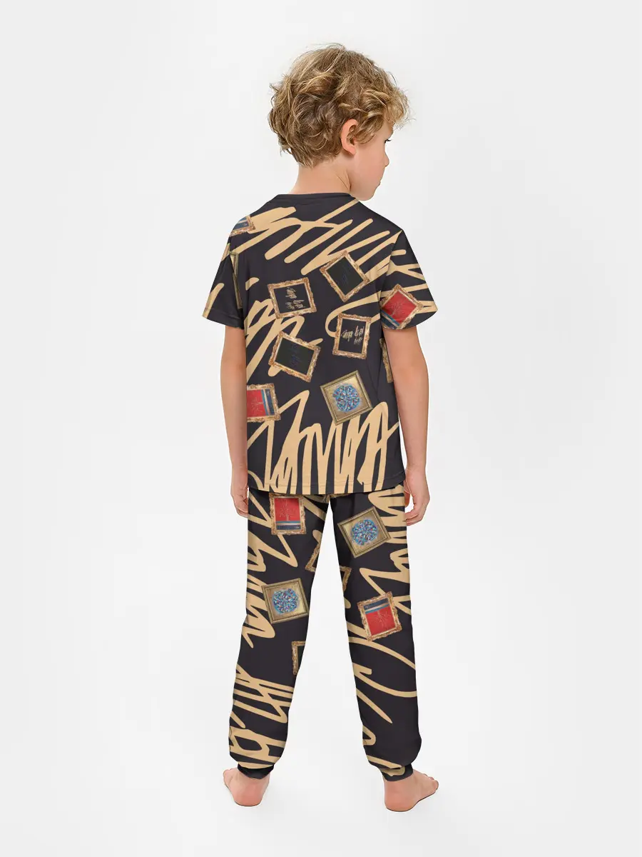 Детская пижама с брюками / Street glamour