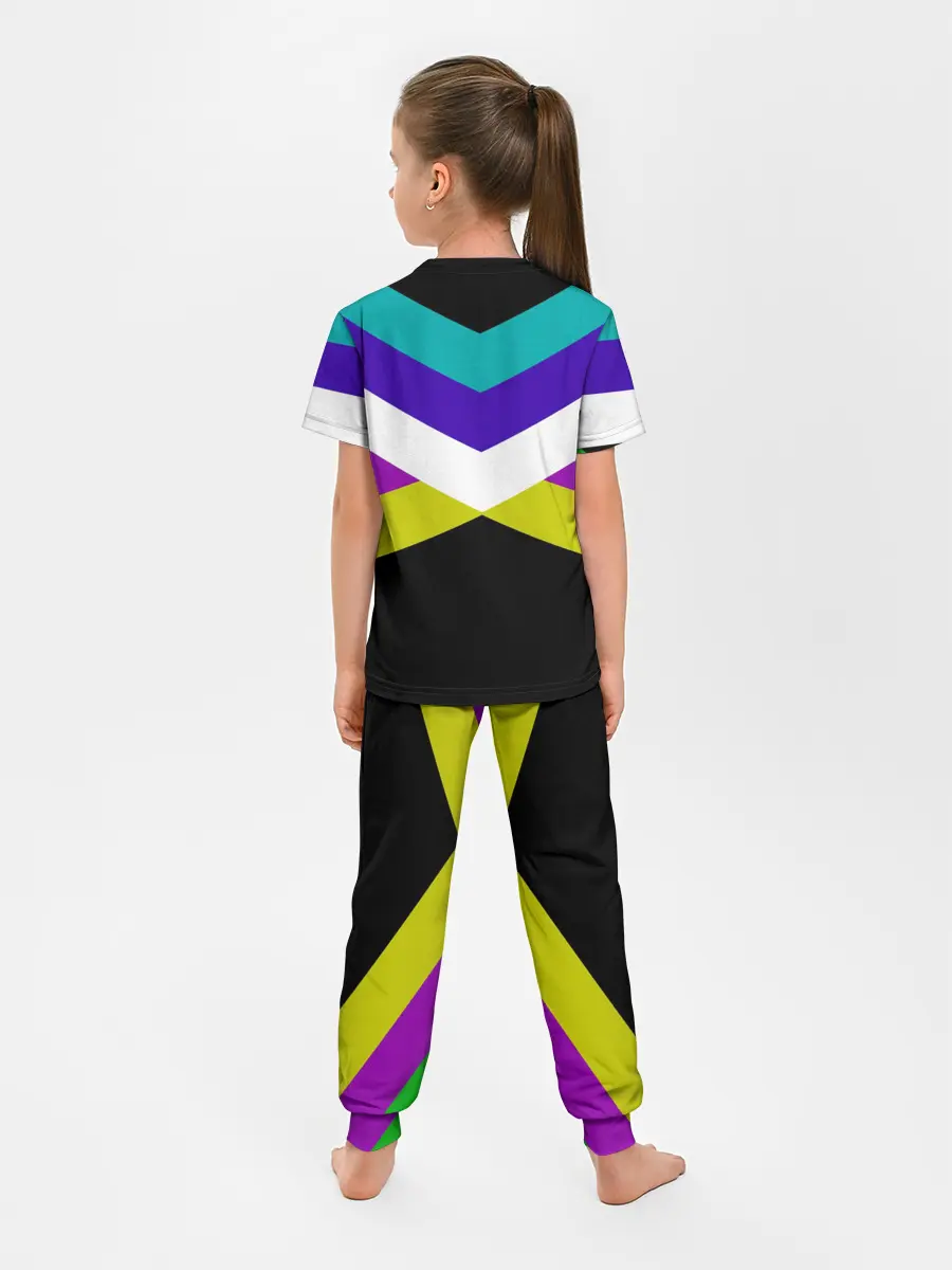 Детская пижама с брюками / Полосы