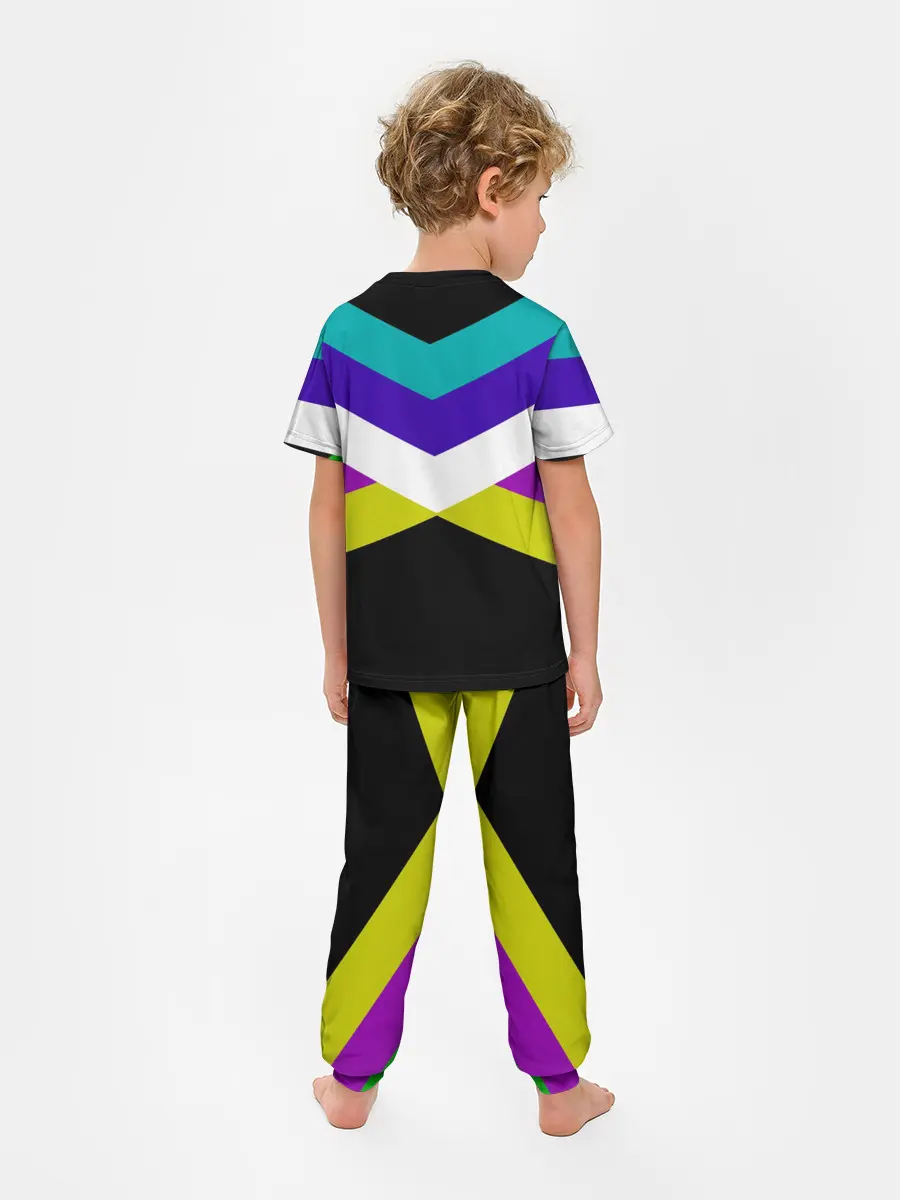 Детская пижама с брюками / Полосы