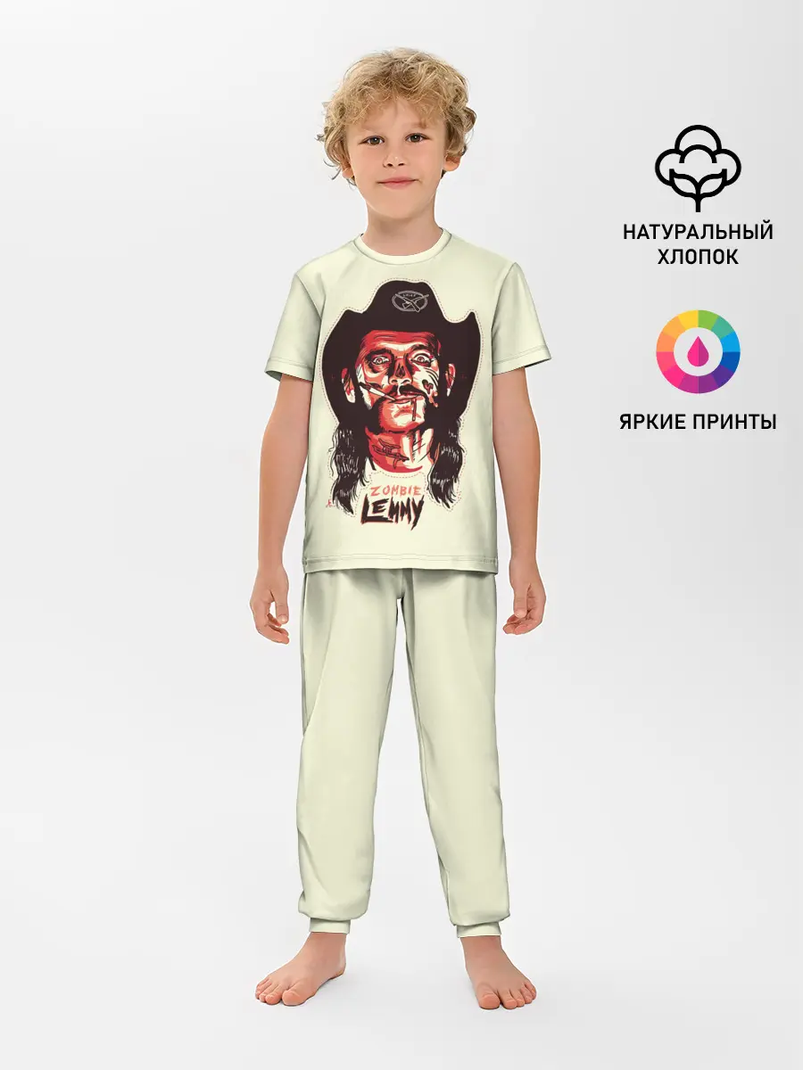 Детская пижама с брюками / Zombie Lemmy