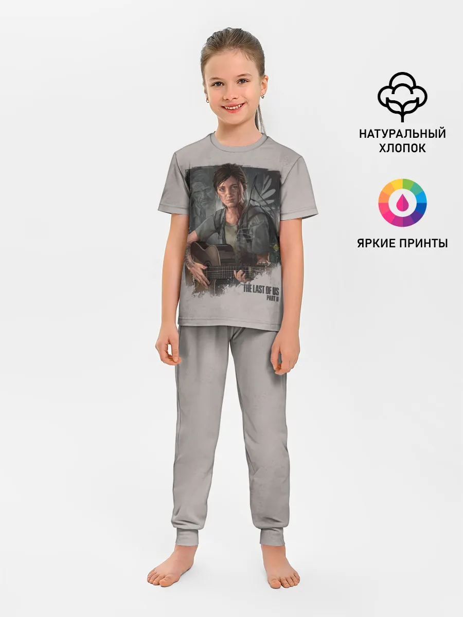 Детская пижама с брюками / Элли с гитарой