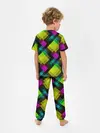 Детская пижама с брюками / Абстрактный разноцветный узор