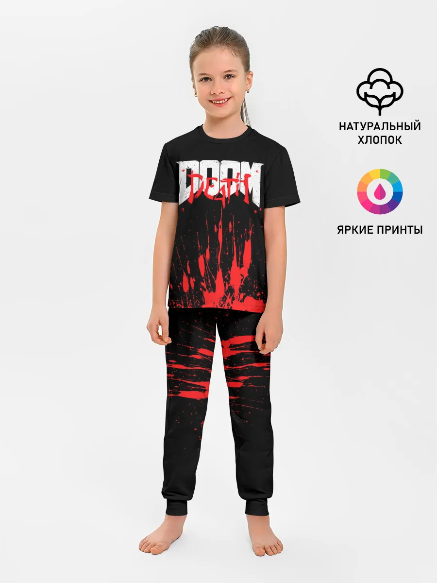 Детская пижама с брюками / DOOM Bloody